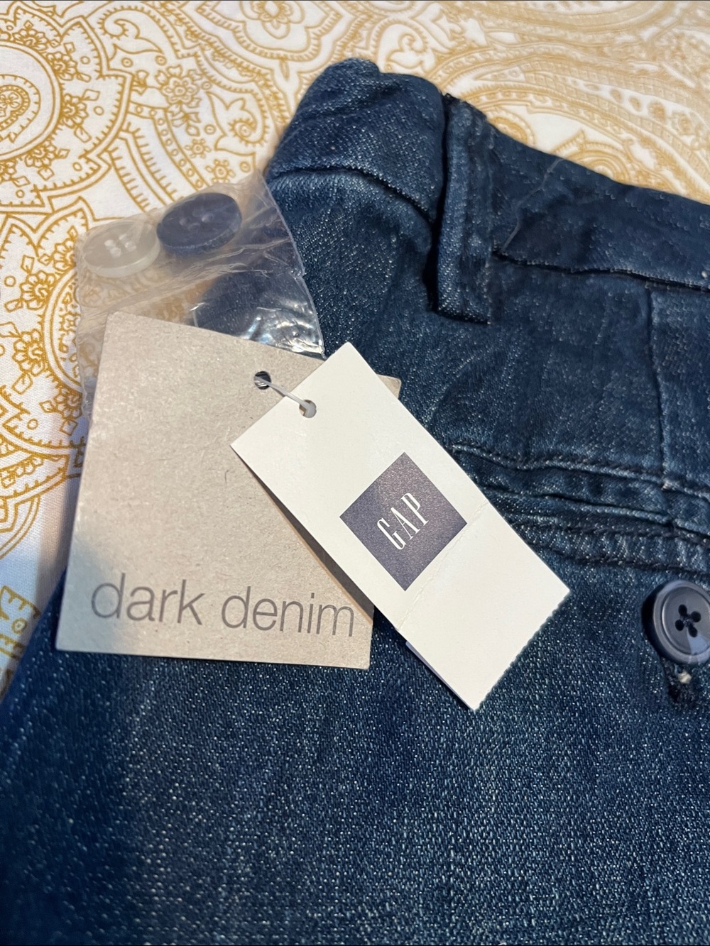 GAP Dark Blue Denim Mini Skirt - Picture 3 of 4